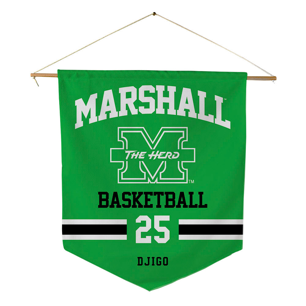 Marshall - NCAA Men's Basketball : Boubacar Djigo - Pennant - 18" x 21"-0