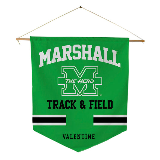  - NCAA Men's Track & Field : Isaiah Valentine - Pennant - 18" x 21"-0