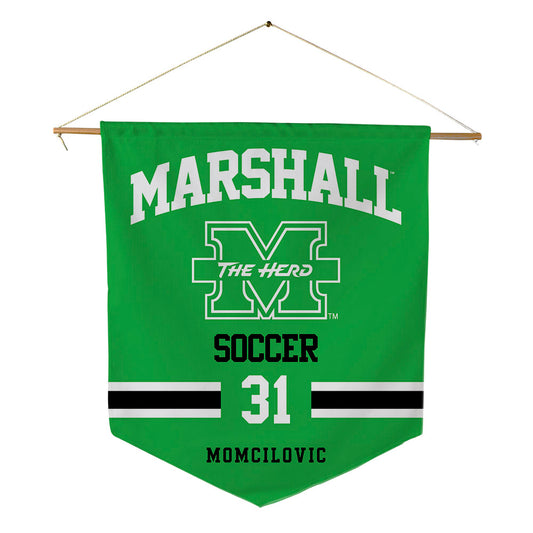 Marshall - NCAA Men's Soccer : Stefan Momcilovic - Pennant - 18" x 21"-0