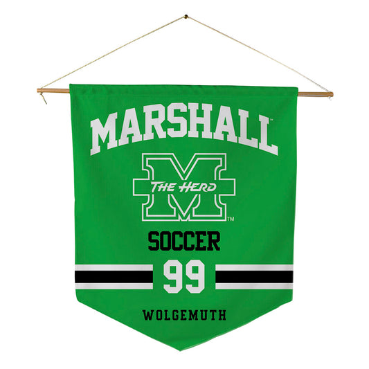 Marshall - NCAA Women's Soccer : Alexis Wolgemuth - Pennant - 18" x 21"-0