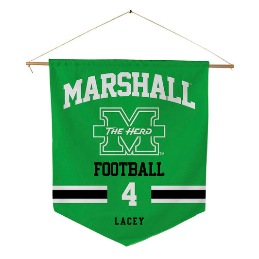 Marshall - NCAA Football : Demarcus Lacey - Pennant - 18" x 21"-0