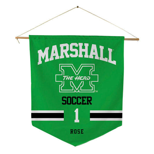 Marshall - NCAA Men's Soccer : Daniel Rose - Pennant - 18" x 21"-0