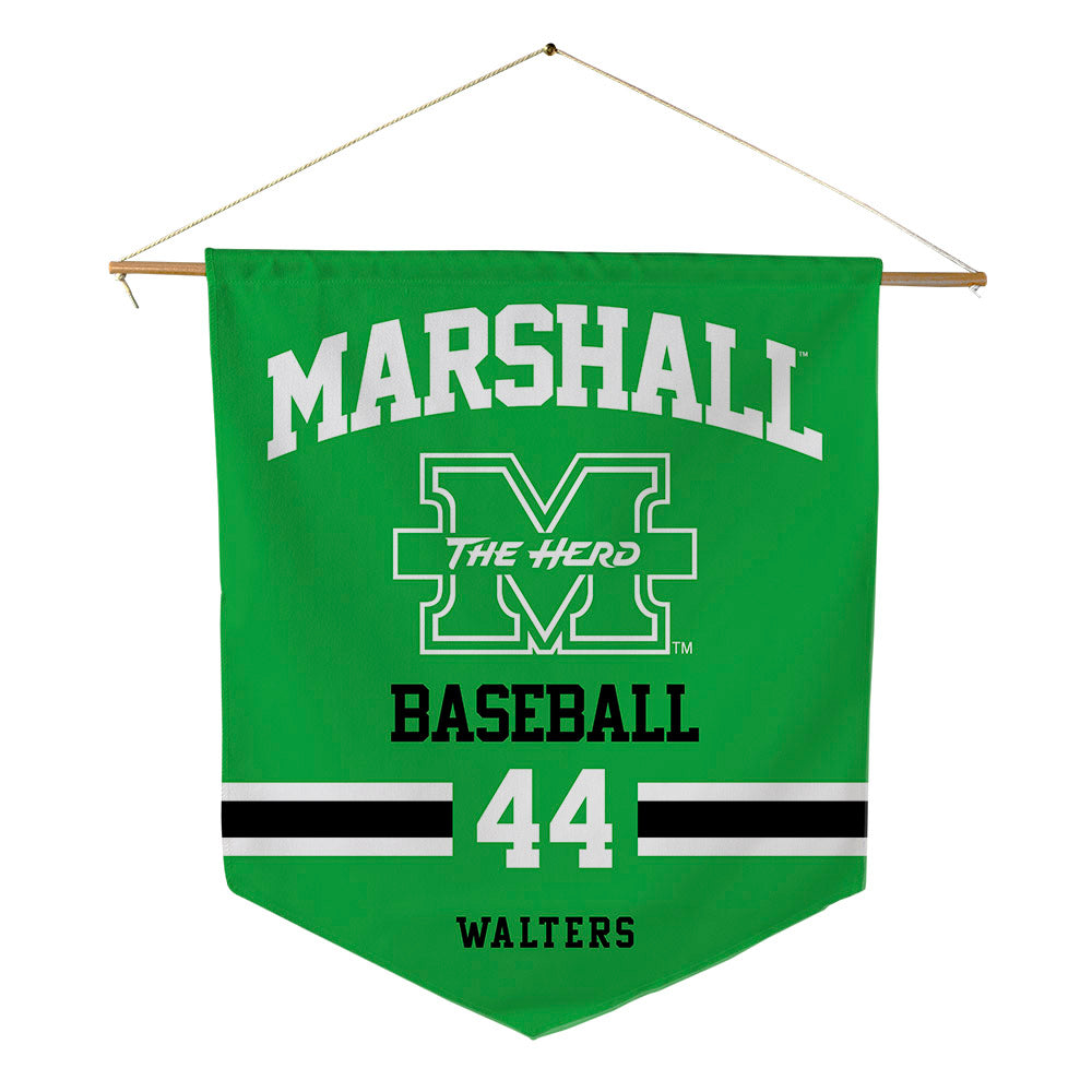 Marshall - NCAA Baseball : Carter Walters - Pennant - 18" x 21"-0