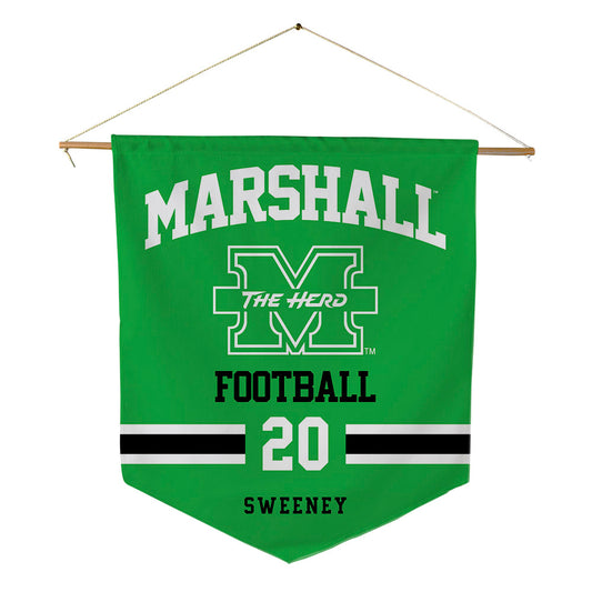 Marshall - NCAA Football : Owen Sweeney - Pennant - 18" x 21"-0
