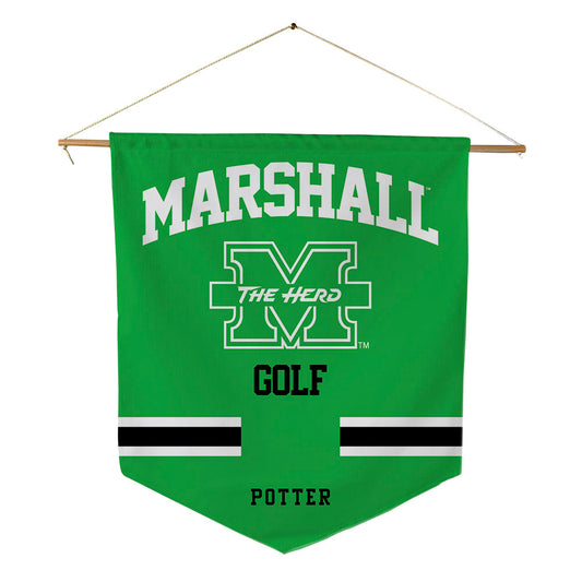 Marshall - NCAA Women's Golf : Katherine Potter - Pennant - 18" x 21"-0