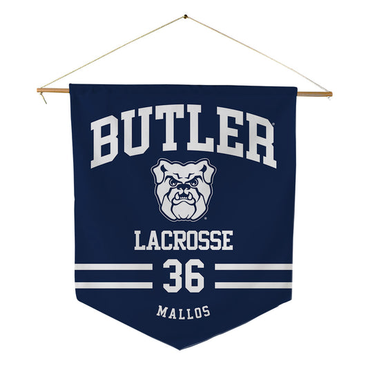 Butler - NCAA Women's Lacrosse : Anna Mallos - Pennant - 18" x 21"-0