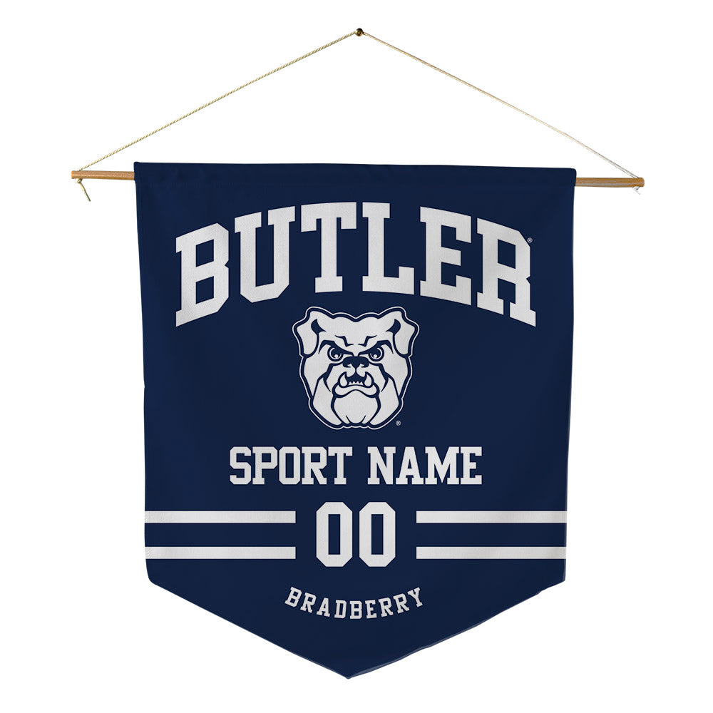 Butler - NCAA Baseball : Grayson Bradberry - Pennant - 18" x 21"-0