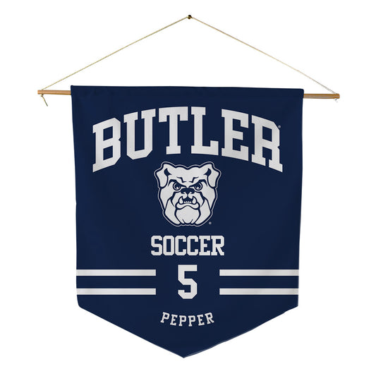 Butler - NCAA Women's Soccer : Lola Pepper - Pennant - 18" x 21"-0