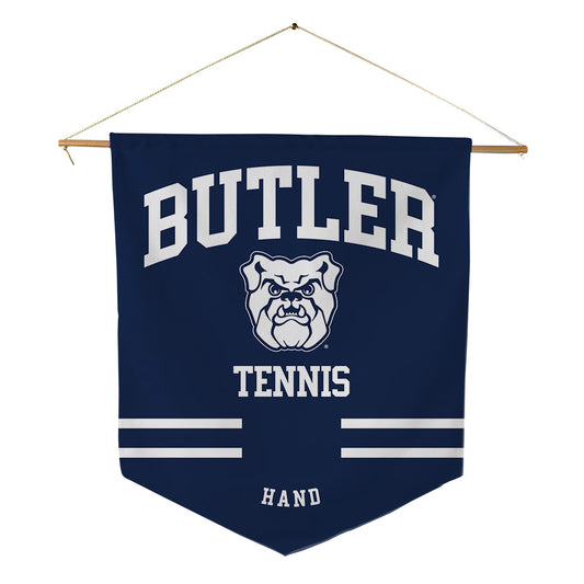 Butler - NCAA Men's Tennis : Shane Hand - Pennant - 18" x 21"-0