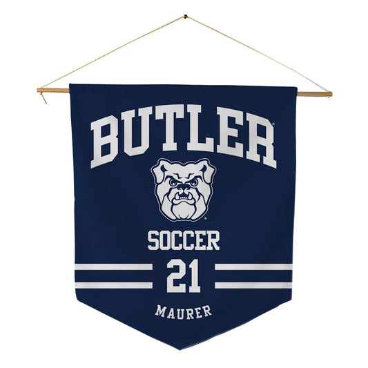 Butler - NCAA Women's Soccer : Elsa Maurer - Pennant - 18" x 21"-0