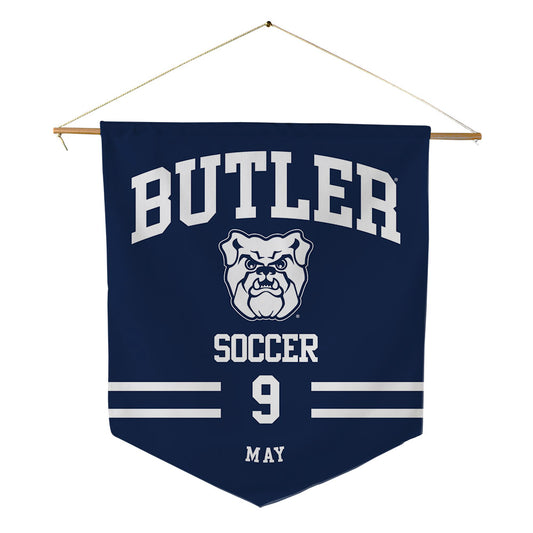 Butler - NCAA Women's Soccer : Elise May - Pennant - 18" x 21"-0