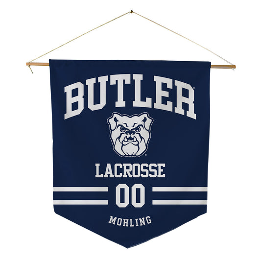 Butler - NCAA Women's Lacrosse : Keeley Mohling - Pennant - 18" x 21"-0