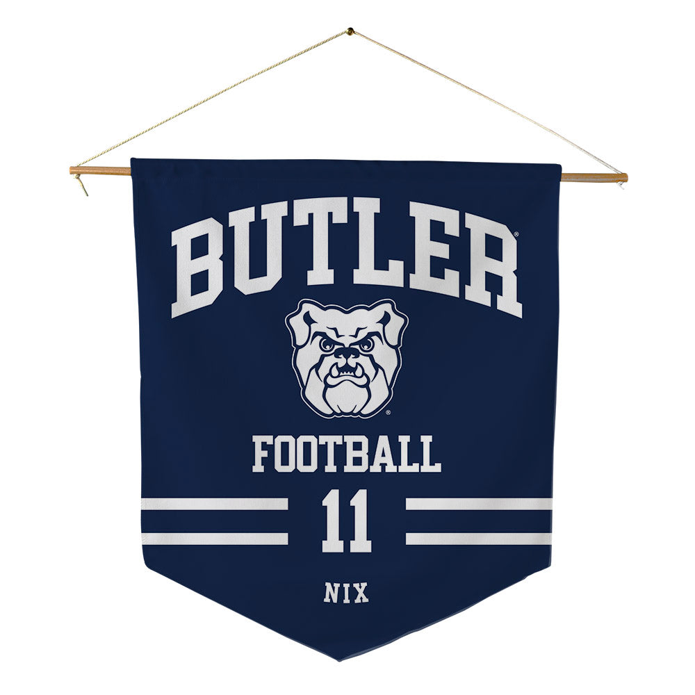 Butler - NCAA Football : Michael Nix - Pennant - 18" x 21"-0