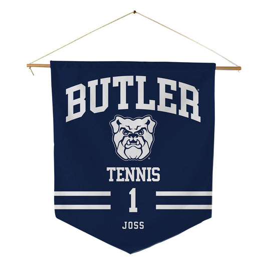 Butler - NCAA Men's Tennis : Patrick Joss - Pennant - 18" x 21"-0