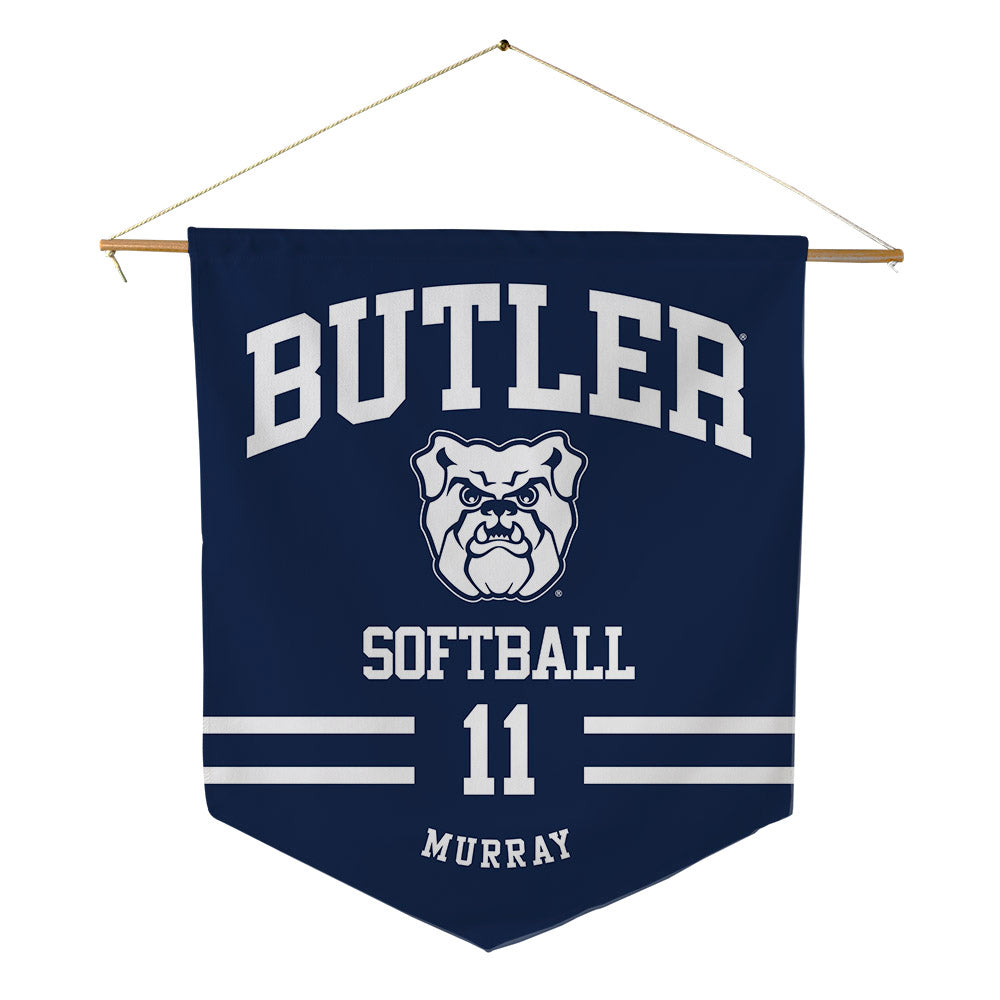 Butler - NCAA Softball : Kate Murray - Pennant - 18" x 21"-0