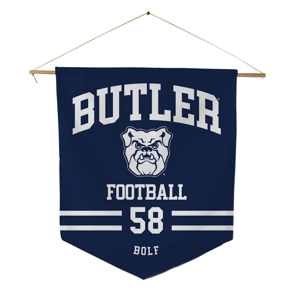 Butler - NCAA Football : Andy Bolf - Pennant - 18" x 21"-0