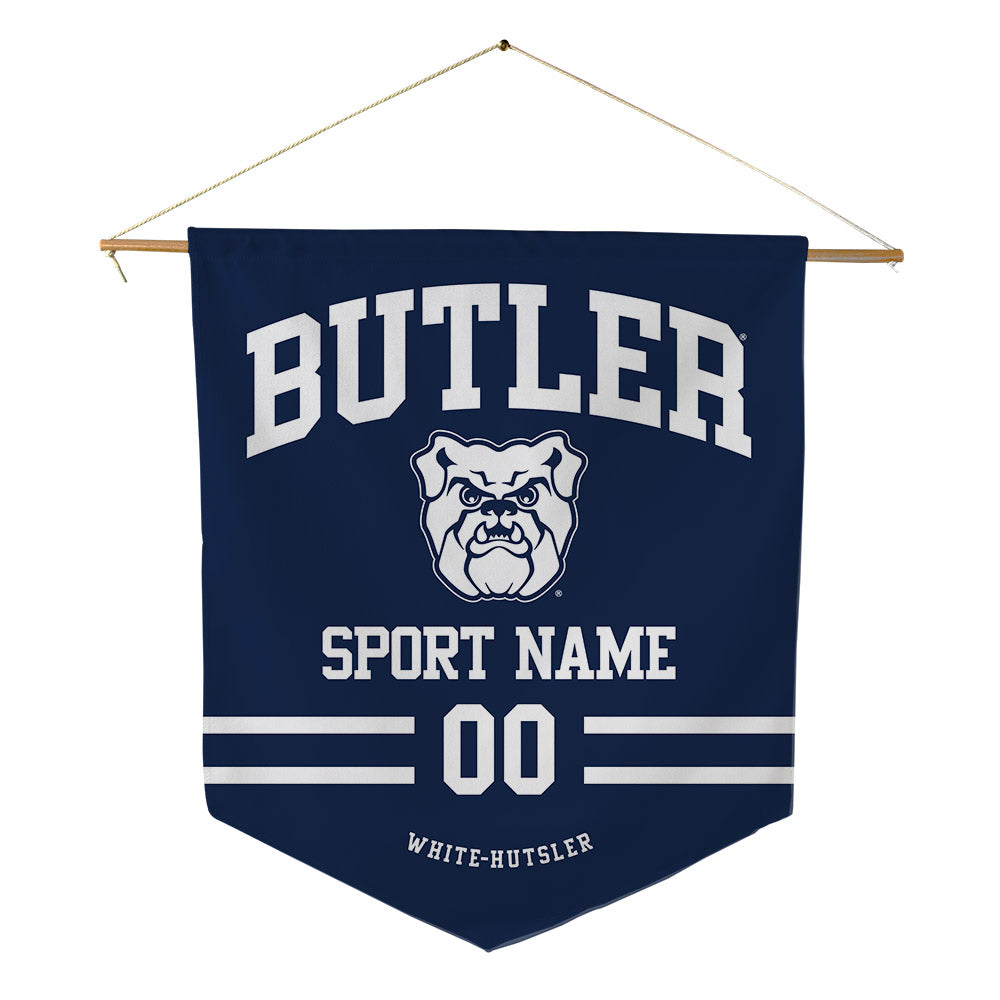 Butler - NCAA Men's Track & Field : Jacob White-Hutsler - Pennant - 18" x 21"-0