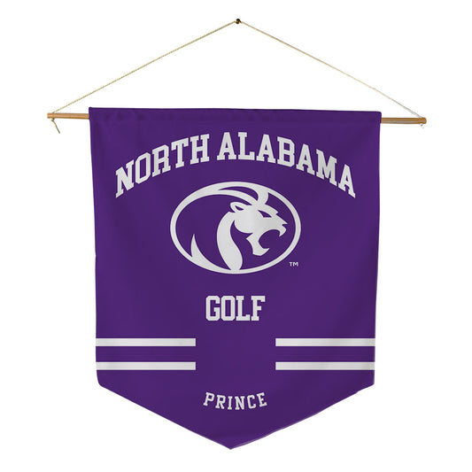 North Alabama - NCAA Women's Golf : Gracee Prince - Pennant - 18" x 21"-0