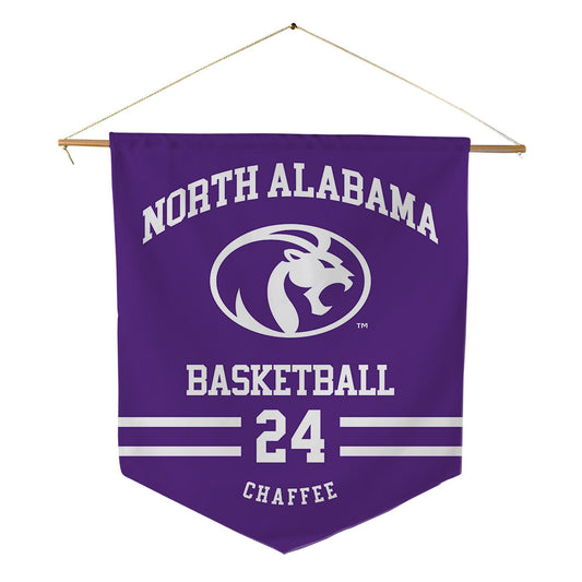 North Alabama - NCAA Men's Basketball : Mitchell Chaffee - Pennant - 18" x 21"-0