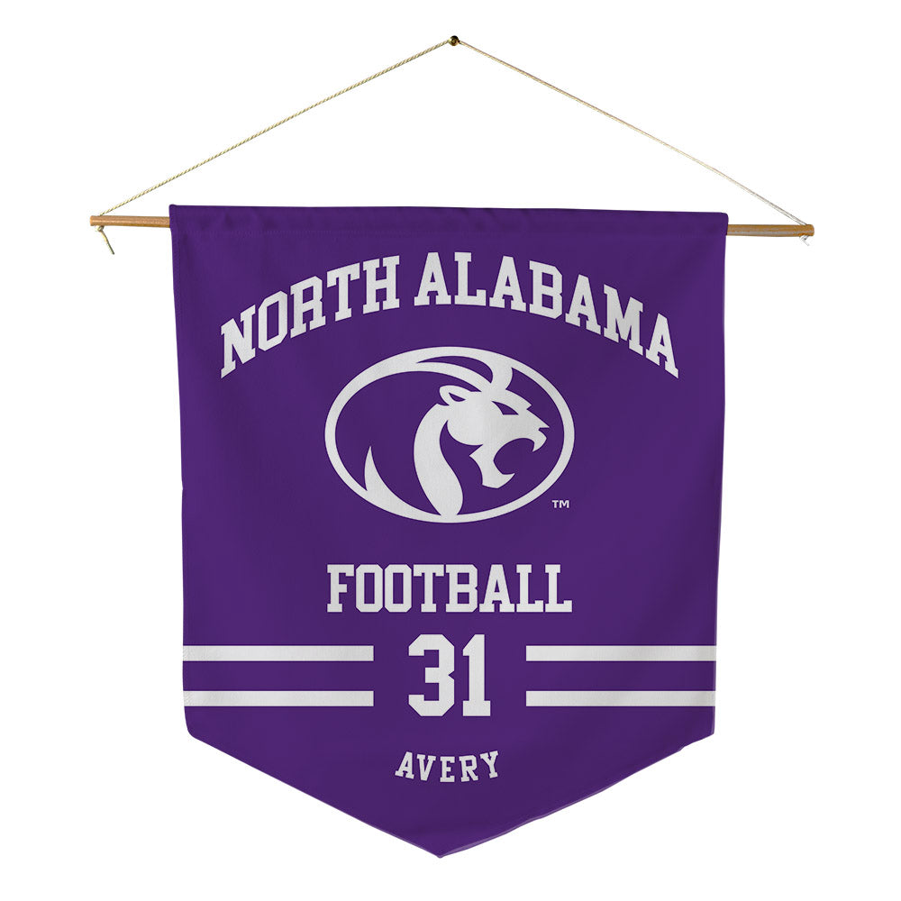 North Alabama - NCAA Football : Treyvon Avery - Pennant - 18" x 21"-0