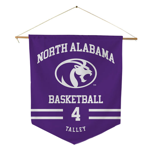 North Alabama - NCAA Men's Basketball : Jarron Talley - Pennant - 18" x 21"-0