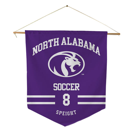 North Alabama - NCAA Women's Soccer : Adelyn Speight - Pennant - 18" x 21"-0