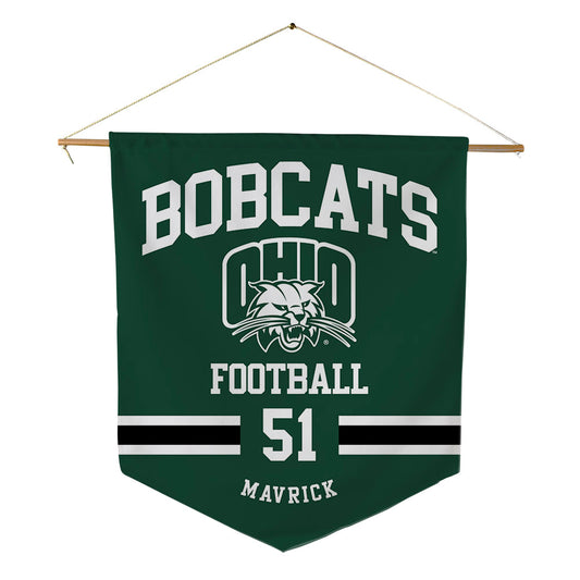 Ohio - NCAA Football : Job Mavrick - Pennant - 18" x 21"-0