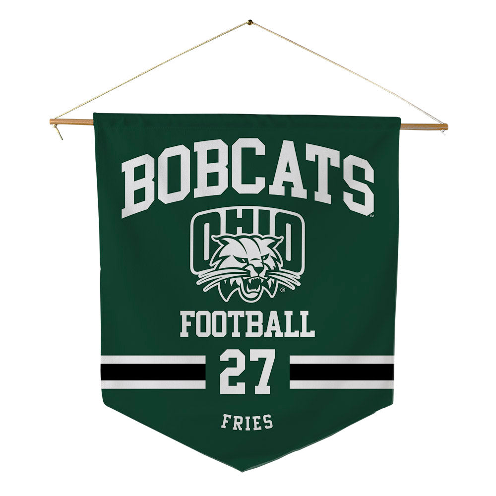 Ohio - NCAA Football : Jack Fries - Pennant - 18" x 21"-0