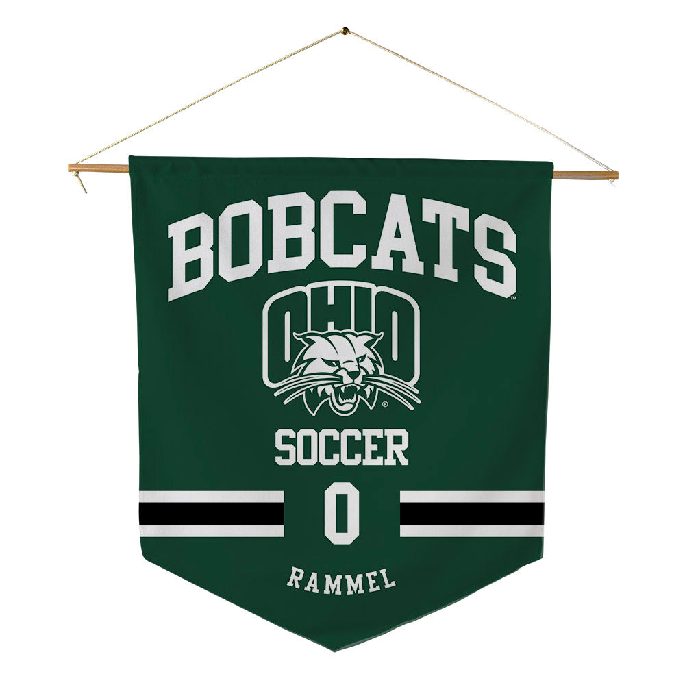 Ohio - NCAA Women's Soccer : Ayla Rammel - Pennant - 18" x 21"-0