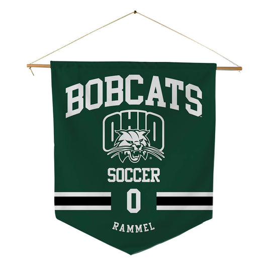 Ohio - NCAA Women's Soccer : Ayla Rammel - Pennant - 18" x 21"-0