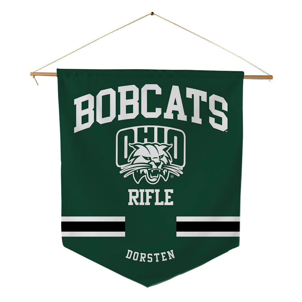 Ohio - NCAA Rifle : Johnathan Dorsten - Pennant - 18" x 21"-0