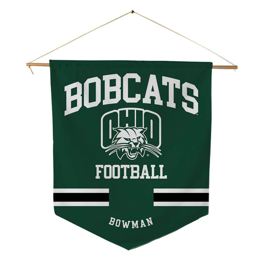 Ohio - NCAA Football : Preston Bowman - Pennant - 18" x 21"-0