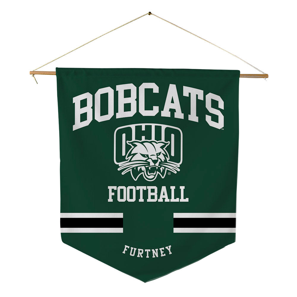 Ohio - NCAA Football : Jake Furtney - Pennant - 18" x 21"-0