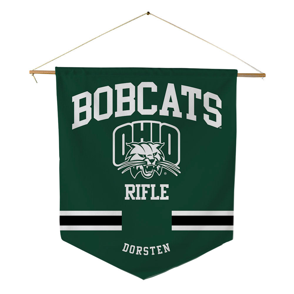 Ohio - NCAA Rifle : Johnathan Dorsten - Pennant - 18" x 21"-0