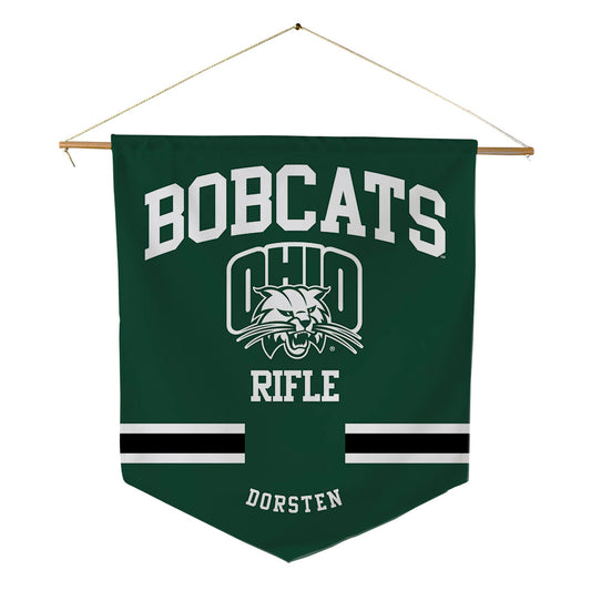 Ohio - NCAA Rifle : Johnathan Dorsten - Pennant - 18" x 21"-0