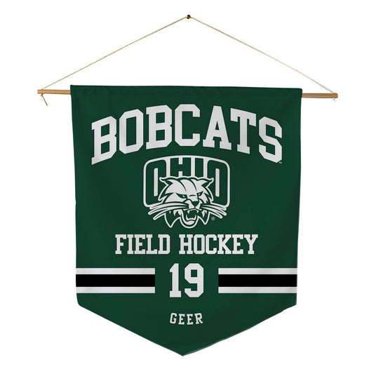 Ohio - NCAA Women's Field Hockey : Adi Geer - Pennant - 18" x 21"-0