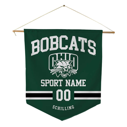 Ohio - NCAA Women's Soccer : Lillian Schilling - Pennant - 18" x 21"-0