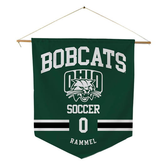 Ohio - NCAA Women's Soccer : Ayla Rammel - Pennant - 18" x 21"-0