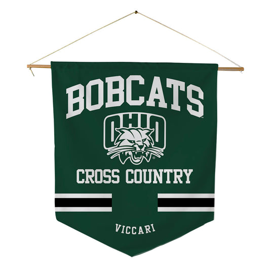 Ohio - NCAA Women's Cross Country : AnnaSophia Viccari - Pennant - 18" x 21"-0