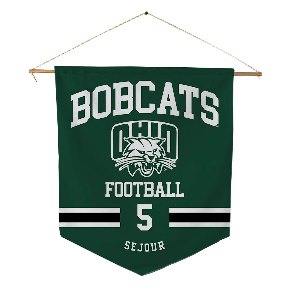 Ohio - NCAA Football : Kelly Sejour - Pennant - 18" x 21"-0