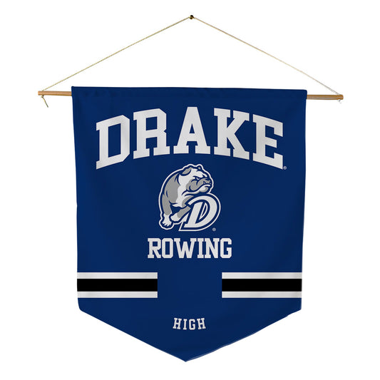 Drake - NCAA Women's Rowing : Lauren High - Pennant - 18" x 21"-0