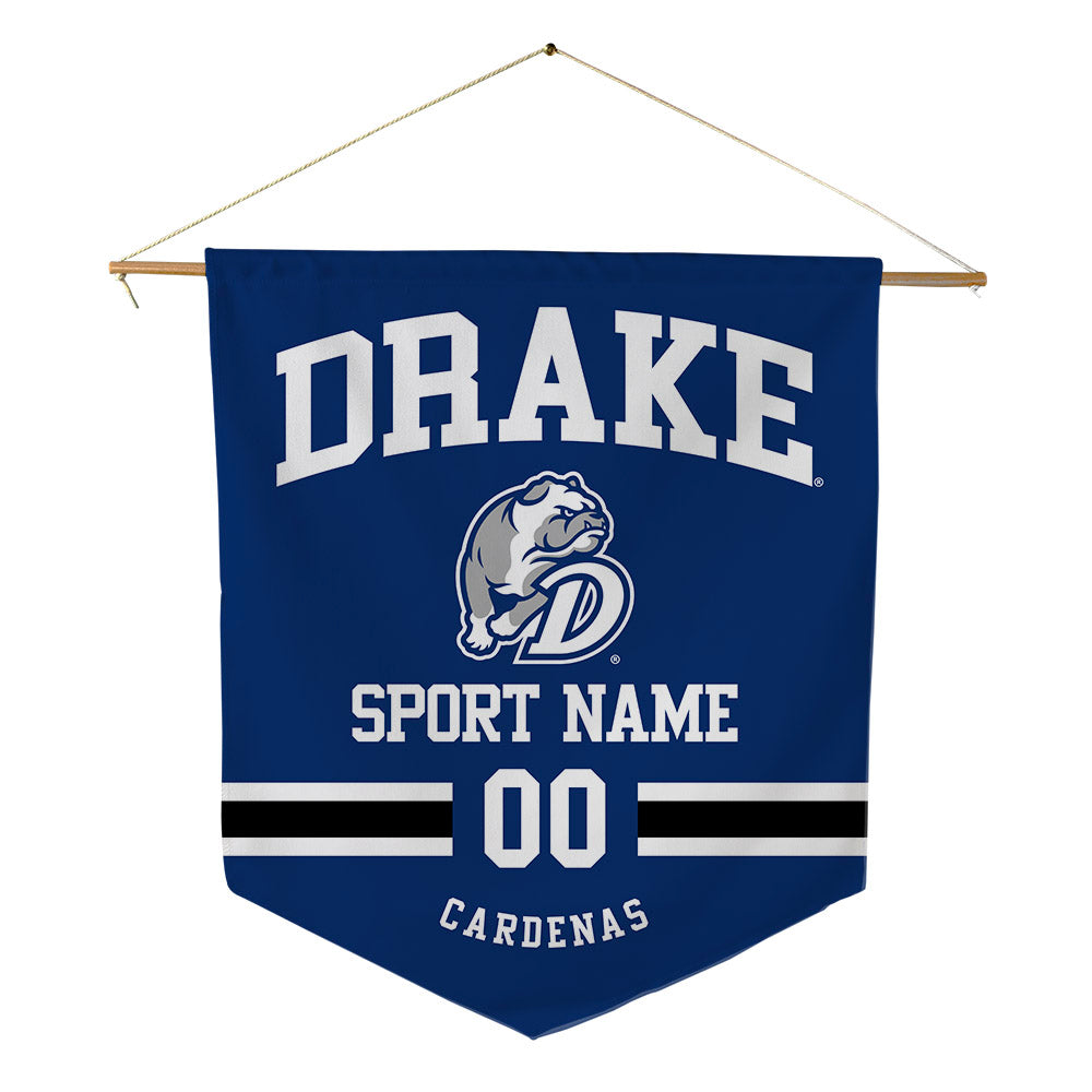 Drake - NCAA Softball : Brooklynn Cardenas - Pennant - 18" x 21"-0