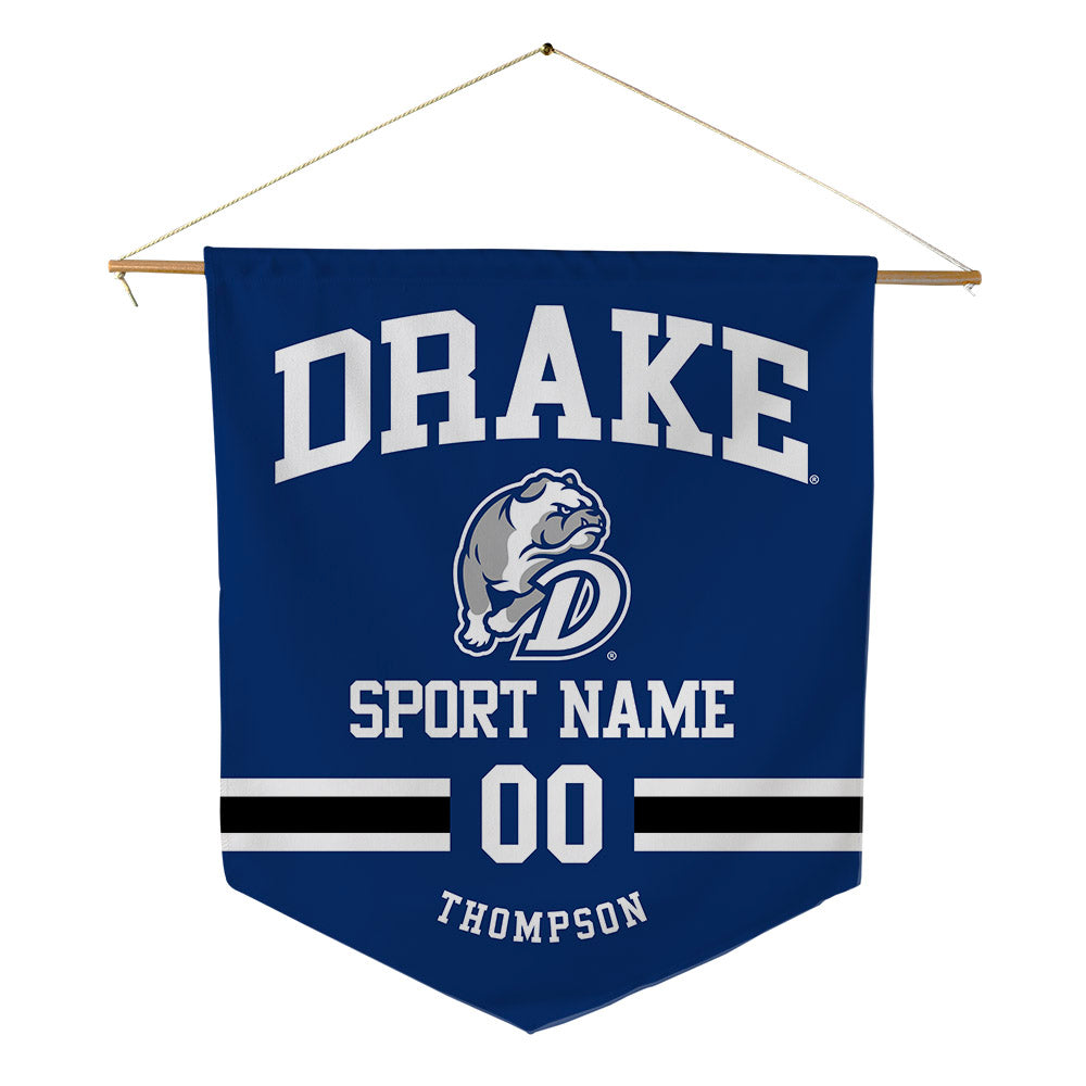 Drake - NCAA Football : Luke Thompson - Pennant - 18" x 21"-0