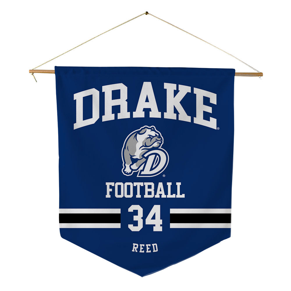 Drake - NCAA Football : Camren Reed - Pennant - 18" x 21"-0