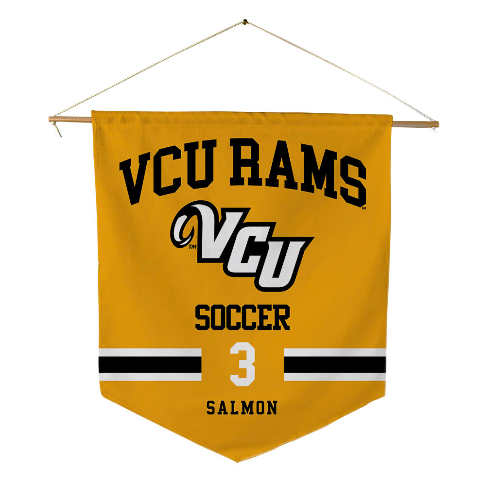 VCU - NCAA Men's Soccer : Pedro Salmon - Pennant - 18" x 21"-0