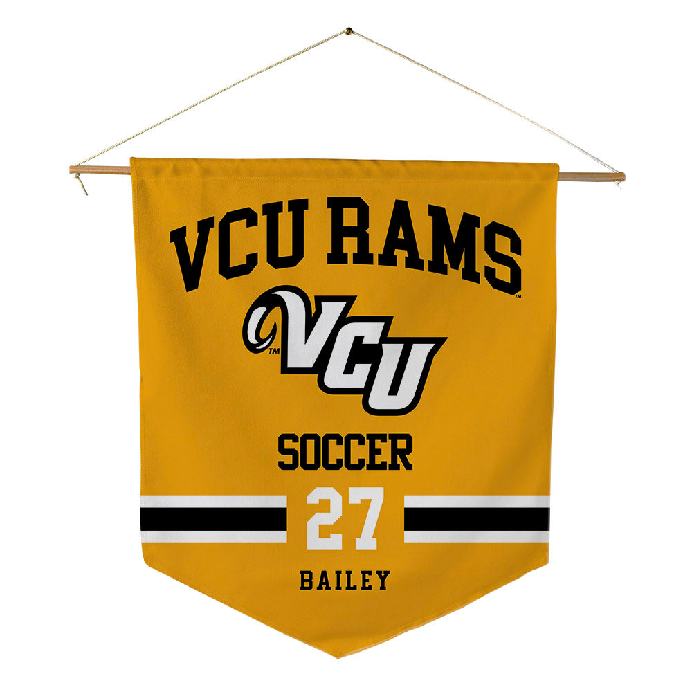 VCU - NCAA Women's Soccer : Jazmin Bailey - Pennant - 18" x 21"-0
