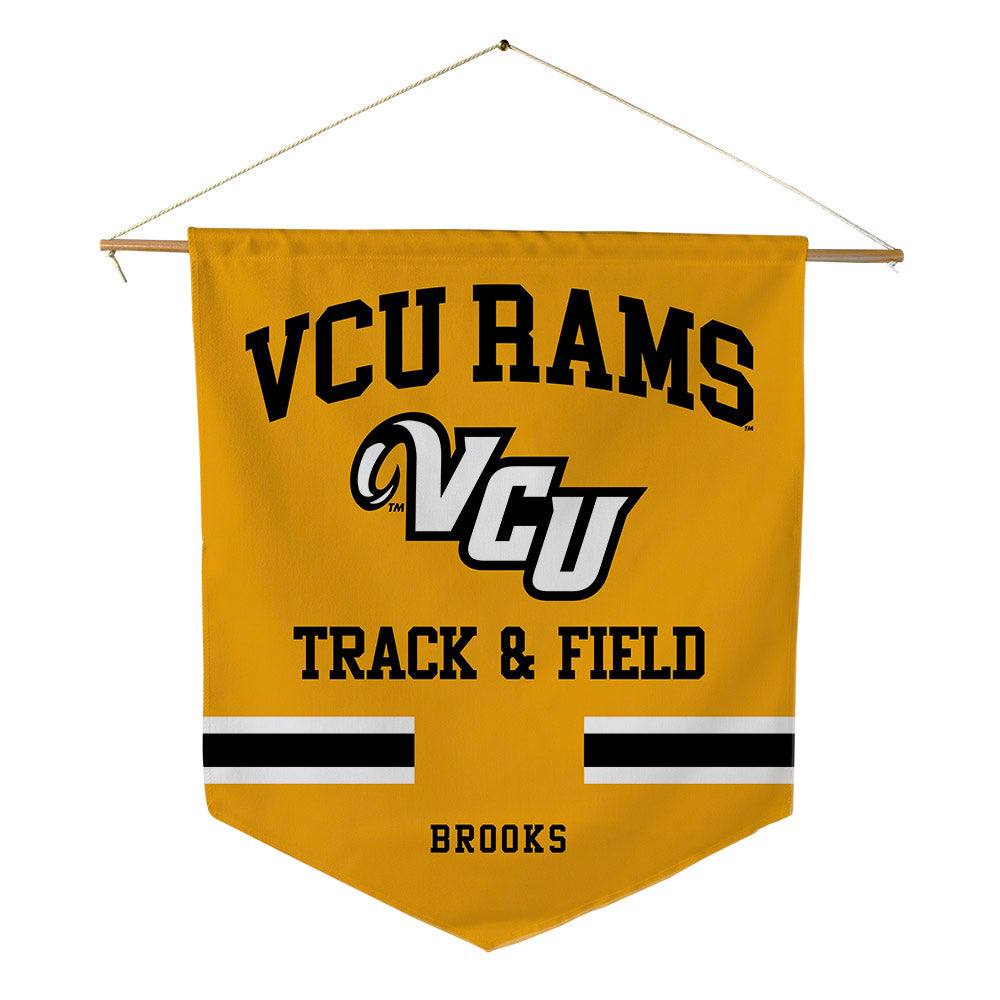 VCU - NCAA Men's Track & Field : Devon Brooks - Pennant - 18" x 21"-0