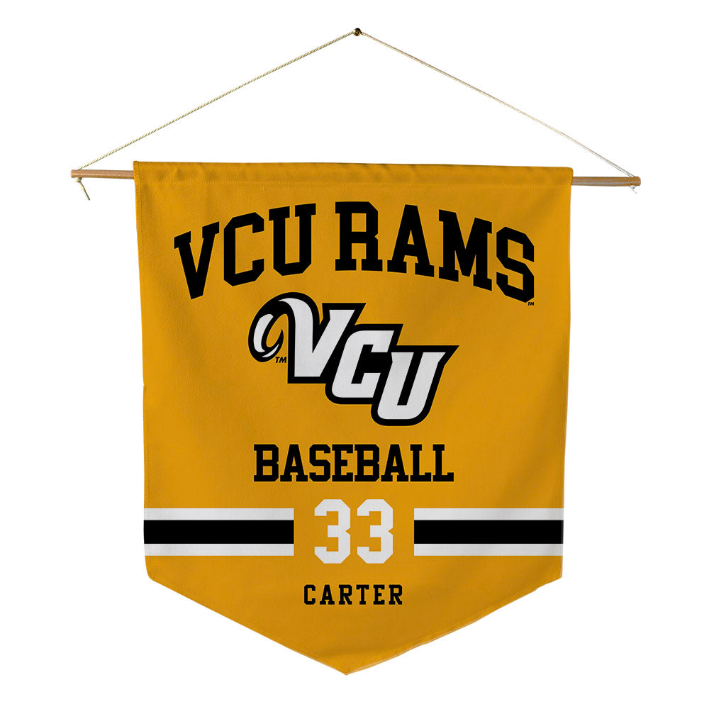 VCU - NCAA Baseball : Bryce Carter - Pennant - 18" x 21"-0