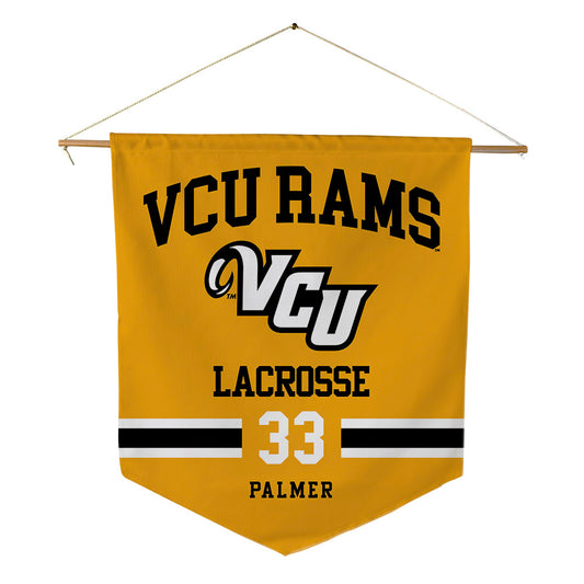 VCU - NCAA Women's Lacrosse : Sam Palmer - Pennant - 18" x 21"-0