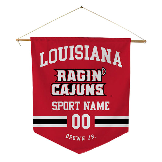Louisiana - NCAA Football : Maurice Brown Jr. - Pennant - 18" x 21"-0